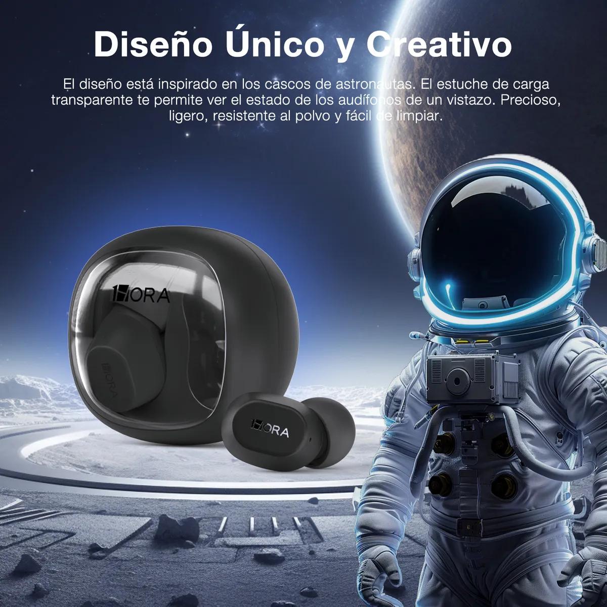 Audifonos Inalambricos In Ear Manos Libres Bluetooth 5.3 Color Negro AUT208