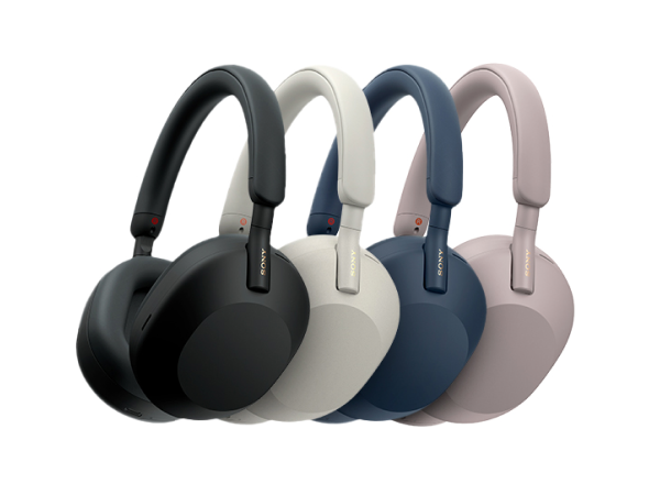 Sony WH-1000XM5 Audífonos inalámbricos con Cancelación de Ruido, Plateado