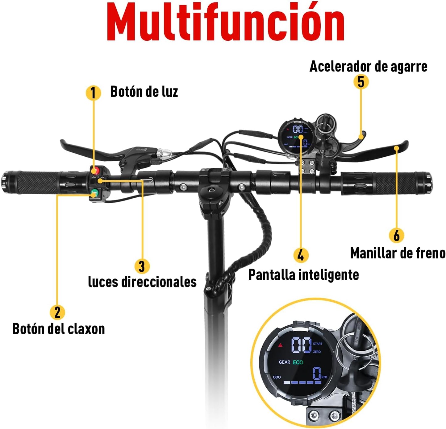 Honey Whale H2 — Vista lateral | Compra en Geekfan México