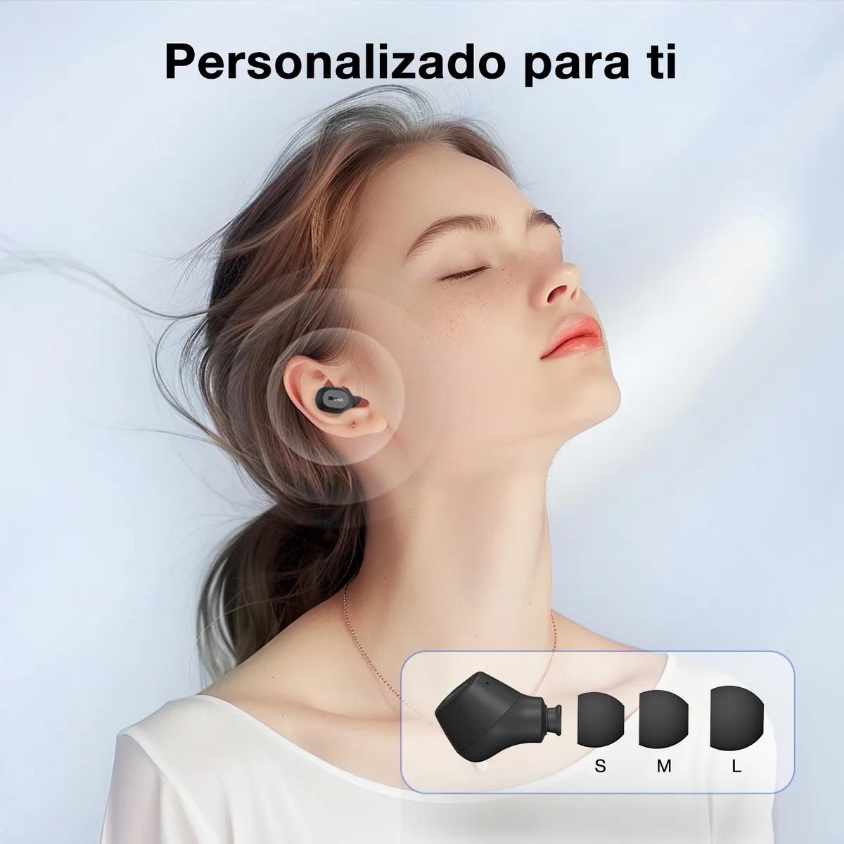 Audifonos Inalambricos In Ear Manos Libres Bluetooth 5.3 Color Negro AUT208