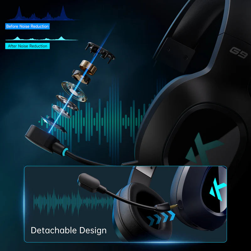 Mchose G9 Series Audífono Inalámbrico Gamer Headset