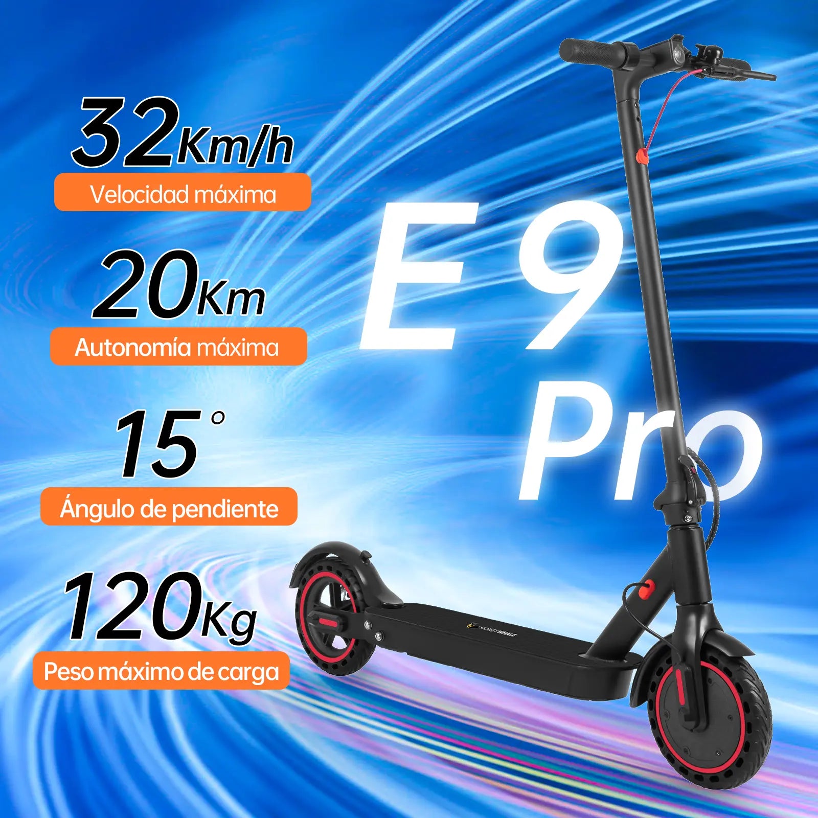 Honey Whale E9 Pro (M2) — Vista lateral | Compra en Geekfan México