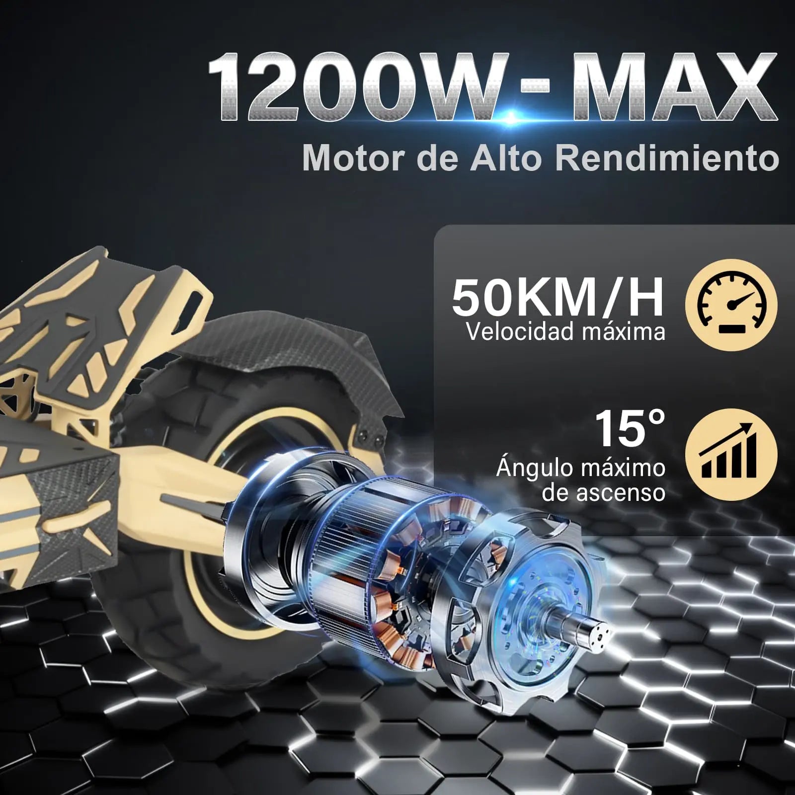 Honey Whale G2 Pro — Vista lateral | Compra en Geekfan México